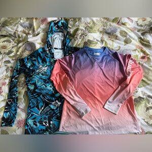 🌞 Set of two Columbia sun shirts